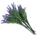 6 Pcs Plantas Naturales Para Exterior Artificial Lavender Flowers Bouquet Outdoor Plants for Outdoors Lifelike