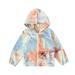 Frostluinai Savings Clearance 2023! Winter Coats for Kids Baby Boys Girls 2023! Toddler Kids Baby Boys Girls Fashion Cute Long Sleeves Gradient Color Tie-dye Jacket Hooded Coat Infant Outerwear