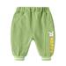 HIBRO 5t Boys Outfits Children Toddler Kids Baby Boys Girls Cute Cartoon Animals Letter Pants Trousers Outfits Clothes