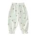 HIBRO Clothes for Girls 8 And up Toddler Children Girls Summer Floral Print Pants Bloomers Casual Trousers Air Conditioning Pants