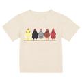 HIBRO Graphic Tee Toddler Preschool T Shirt Cute Chicken Farm Cotton Boys And Girls Clothes Round Neck Children s T Shirt Funny Casual Children s Short Sleeve T Shirt