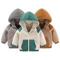 Esaierr Kids Boys Boys Girls Winter Coat for Toddler Fleece Hoodies Jacket Outerwear Warm Zip Jacket for Baby Newborn 9M-7Y