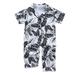 Kids Toddler Children Summer Pyjamas Kids Toddler Boys Girls Silk Satin Tops Sleepwear Print Pajamas Sleepwear T Shirt Shorts Clothes Set Zipper Pajamas Baby Toddler Girl Clothes 18-24 Months