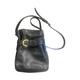 COACH Vintage navy genuine leather hobo bucket shoulder bag, classic purse