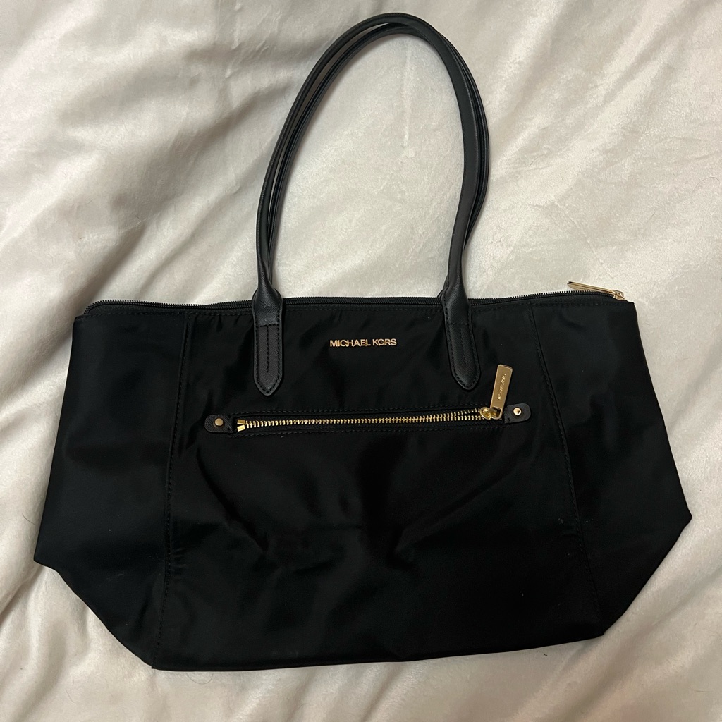 Michael Kors Bags | Black Nylon Michael Kors Handbag | Color: Black | Size: Os