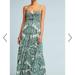 Anthropologie Dresses | Anthropologie Moulinette Souers Green Boho Maxi Dress | Color: Cream/Green | Size: S