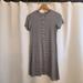 American Eagle Outfitters Dresses | American Eagle Outfitters "Don't Ask Why" Snap Front Jersey Dress | Color: Black/White | Size: Os