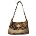 Coach Bags | Coach Brown On Tan Stripe Signature Monogram Hobo Bag 23769e | Color: Brown/Tan | Size: Os