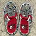 Disney Shoes | Disney Size 7/8 Mickey Slip-On Shoes | Color: Gray | Size: 7/8