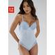 Body S.OLIVER "Amelie" Gr. 75, Cup D, blau (hellblau) Damen Bodies Body Dessous Dessous-Bodies