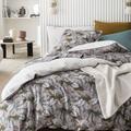 Parure de lit en percale de coton multicolore 260x240