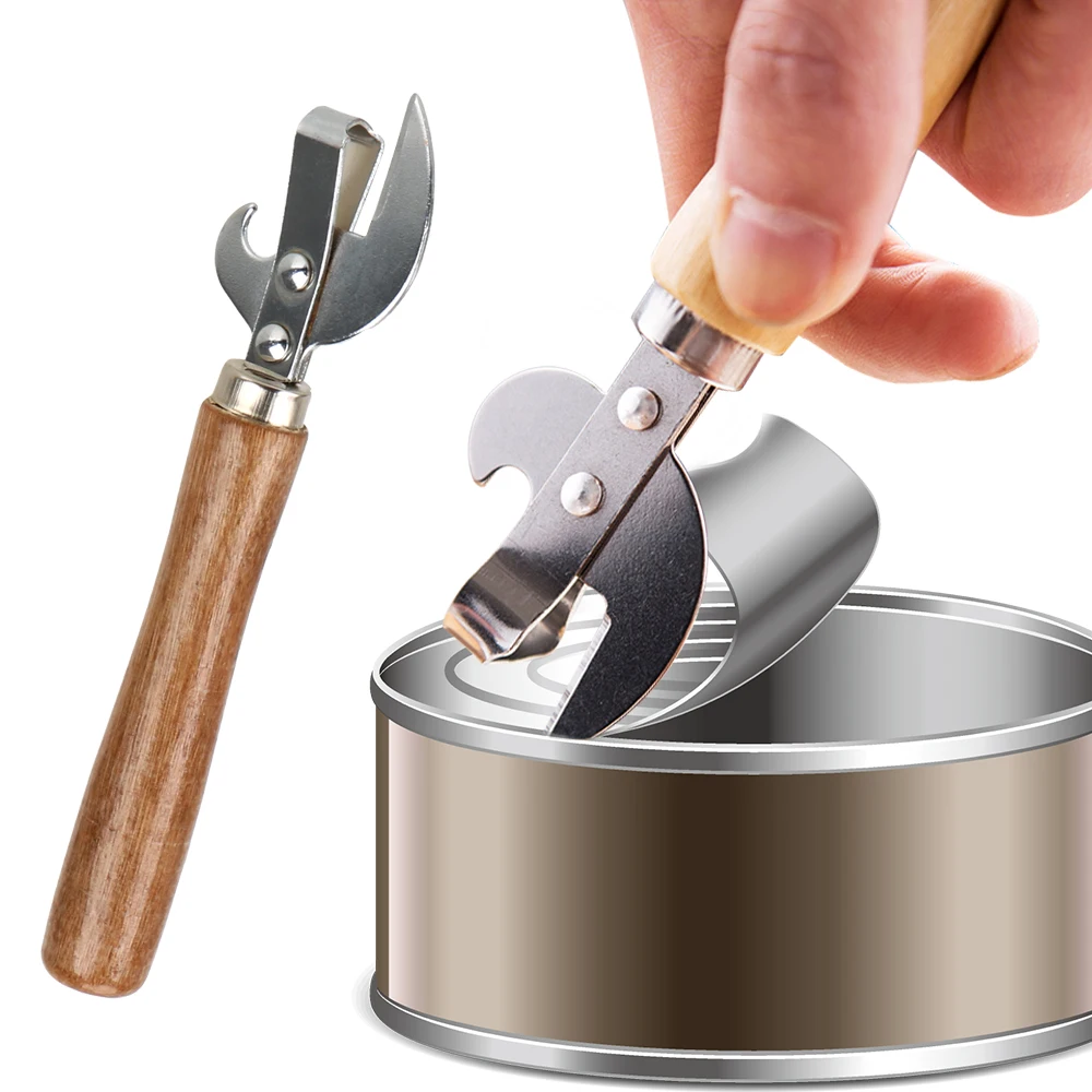 Manueller Deckel entferner Küchen zubehör Utensil kann multifunktion ale Geräte für Gläser Kanister öffnen Image