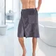 Neue Mode Mann Handtuch tragbare Polyester faser Badet uch mit Tasche weich schwimmen Strand Badet