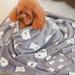 Holloyiver Premium Soft Dog Blanket Washable 19.7 x27.6 Puppy Essentials Dog Product Cat Calming Blankets Throw for Medium Small Dogs Christmas Pet Dog Gifts