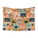 Junzan Waterproof Pet Blanket Dog Blankets Colorful Dogs Pattern Printing Super Soft Warm Urine Proof Washable Outdoor Pet Blanket For Puppy Large Dogs & Cats