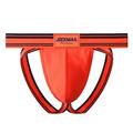 RPVATI Men s Thong Underwear G-String Comfortable Solid Color Jockstrap Low Rise Men s Underwear Briefs Large Sexy Soft Backless G-string Breathable Thongs Orange L