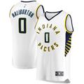 Men's Fanatics Branded Tyrese Haliburton White Indiana Pacers Fast Break Replica Jersey - Association Edition