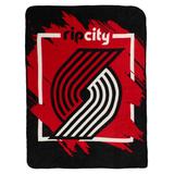 The Northwest Group Portland Trail Blazers 46" x 60" Dimensional Micro Raschel Plush Throw Blanket