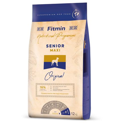 2x 12kg Fitmin Program Maxi Senior Hundefutter trocken