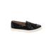 Anne Klein Sneakers: Black Print Shoes - Women's Size 6 - Almond Toe