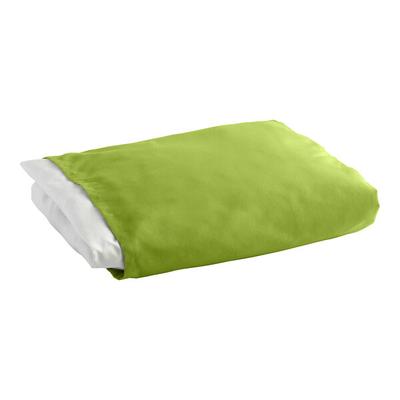 1888 Mills Beyond 80" x 60" Queen Size Green Polyester Bed Skirt - 6/Case