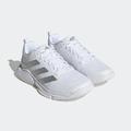 Indoorschuh ADIDAS PERFORMANCE "COURT TEAM BOUNCE 2.0" Gr. 43, weiß (cloud white, silver metallic, grey one) Schuhe Sportschuhe