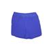 Lands' End Athletic Shorts: Blue Solid Activewear - Women's Size 20