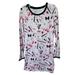 Kate Spade New York Intimates & Sleepwear | Kate Spade New York Pink Dream A Little Dream Makeup Print Nightgown Size Xs | Color: Pink | Size: Xs