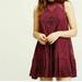 Free People Dresses | Free People One Angel Summer Mini Dress With Lace | Color: Purple | Size: M