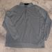 Adidas Shirts | Adidas Mens 2x Gray Pullover 1/2 Zip Shirt Top Long Sleeve Casual Athletic Plus | Color: Gray | Size: Xxl