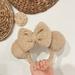 Disney Accessories | Caramel Latte Sherpa Mouse Ears | Minnie Ears | Mickey Ears | Coffee Ears | Color: Tan | Size: Os