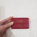 Kate Spade Bags | Kate Spade Leather Card Holder Wallet | Color: Red | Size: Os