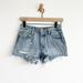 Levi's Shorts | Levi's 501 Cutoff Shorts Blue Raw Hem Size 24 Women’s Denim Jeans Distressed | Color: Blue | Size: 24