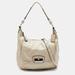 Coach Bags | Coach Ivory Leather Kristin Hobo | Color: Cream | Size: Os