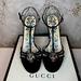 Gucci Shoes | Gucci Women’s 39 Velvet Crystal Tiger Head | Color: Black | Size: 9
