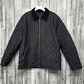 J. Crew Jackets & Coats | J. Crew Mercantile Black Quilted Corduroy Neck Jacket | Color: Black | Size: L