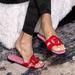 Louis Vuitton Shoes | Never Worn “Isola” Authentic Lv 2023mule Louis Vuitton Flat Mule Cerise 390 | Color: Pink/Red | Size: 9