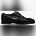 Coach Shoes | Coach Women Waverly Patchwork Croc/Calf Black Leather Ankle-High Oxford Shoe 9 B | Color: Black | Size: 9