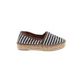 Aldo Flats: Espadrille Platform Casual Blue Print Shoes - Women's Size 6 1/2 - Almond Toe