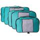 TravelWise Luggage, Teal, 1 Small, 2 Medium, 2 Large