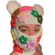 SAKEIOU Halloween Balaclava Knit Hat Neck Warmer Robber Head Covering Party Holiday Winter Warm Hat Full-Head