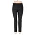 Calvin Klein Active Pants - High Rise: Black Activewear - Women's Size Large