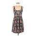 Frenchi Casual Dress - A-Line: Black Dresses - Women's Size Medium