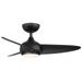 38" WAC Loft Matte Black Smart Outdoor LED Ceiling Fan