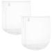 2 Pcs Cylindrical Filter Bag Coffee Milk Wine Filters Pouch Brew Cheesecloth Bags Tea