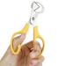 Lloopyting Cookware Set Kitchen Gadgets Pigeon Quail Egg Scissors Cracker Opener Cigar Cutter Stainless Steel Tool Yellow