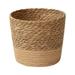 Jacenvly Valentines Day Gifts Clearance Flower Pots Cover Storage Basket Plant Woven Basket Planter Straw Flower Pot Room Decor