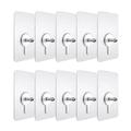 RnemiTe-amo Adhesive Wall Hooks for Hanging Adhesive Hooks Heavy Duty Wall Hangers Without Nails Screw Wall Hangers Without Nails Adhesive Hooks Heavy Duty for Mount Wall Shelf Kitchen (10 Pcs 16mm)