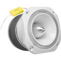 PRV AUDIO TW700Ti White 4 Inch Titanium Bullet Tweeter TW700Ti White 240 Watts Power 8 Ohm Super Tweeter Built-in Capacitor Pro Audio High Frequency Driver Single