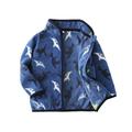 ASFGIMUJ Girls Winter Jacket Warm Cartoon Baby Boys Outfits Cute Tops Clothing Coat&Jacket girls Outerwear Jackets & Coats Blue 5 Years-6 Years